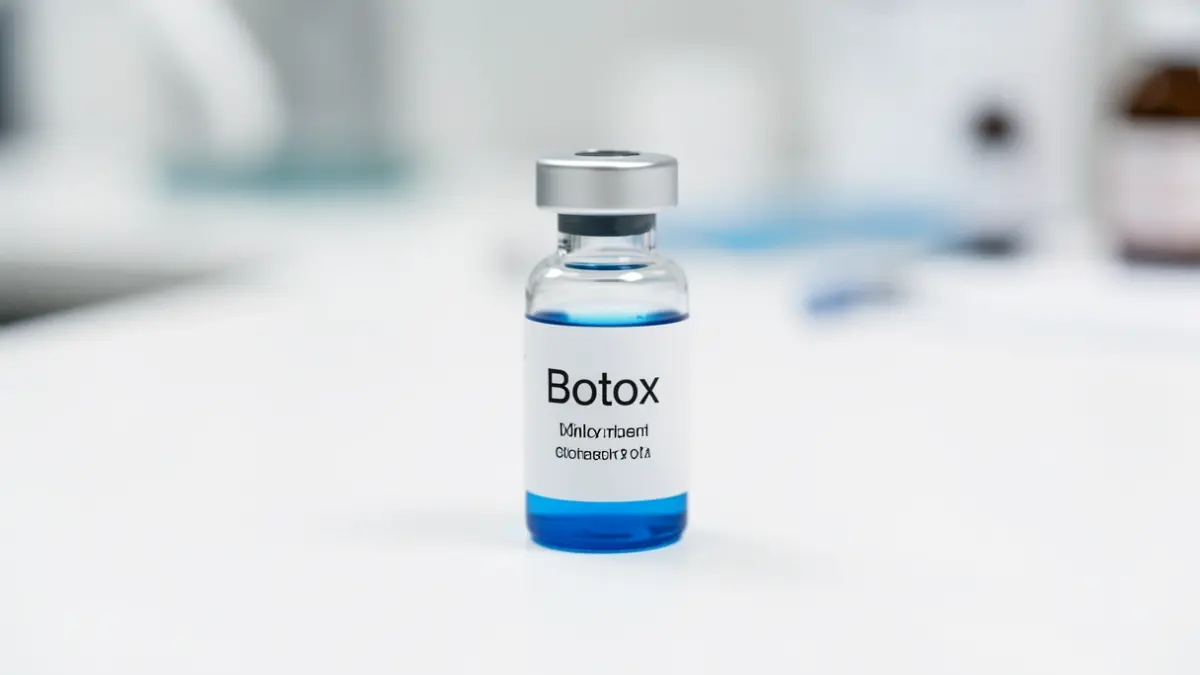 Generic image of botox vials in a medical setting.