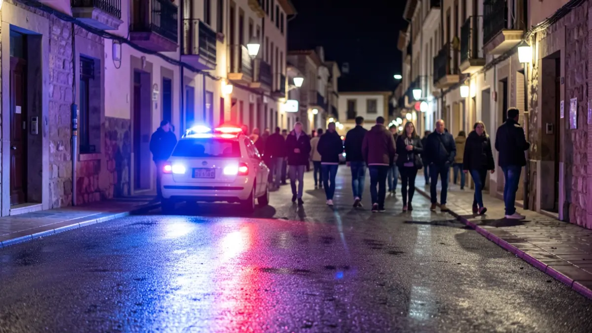 Imagen genérica de luces de emergencia policiales.