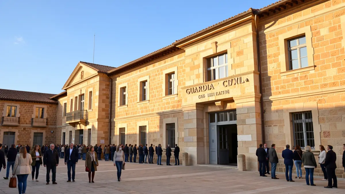Generic image of the Guardia Civil barracks in Catalunya.