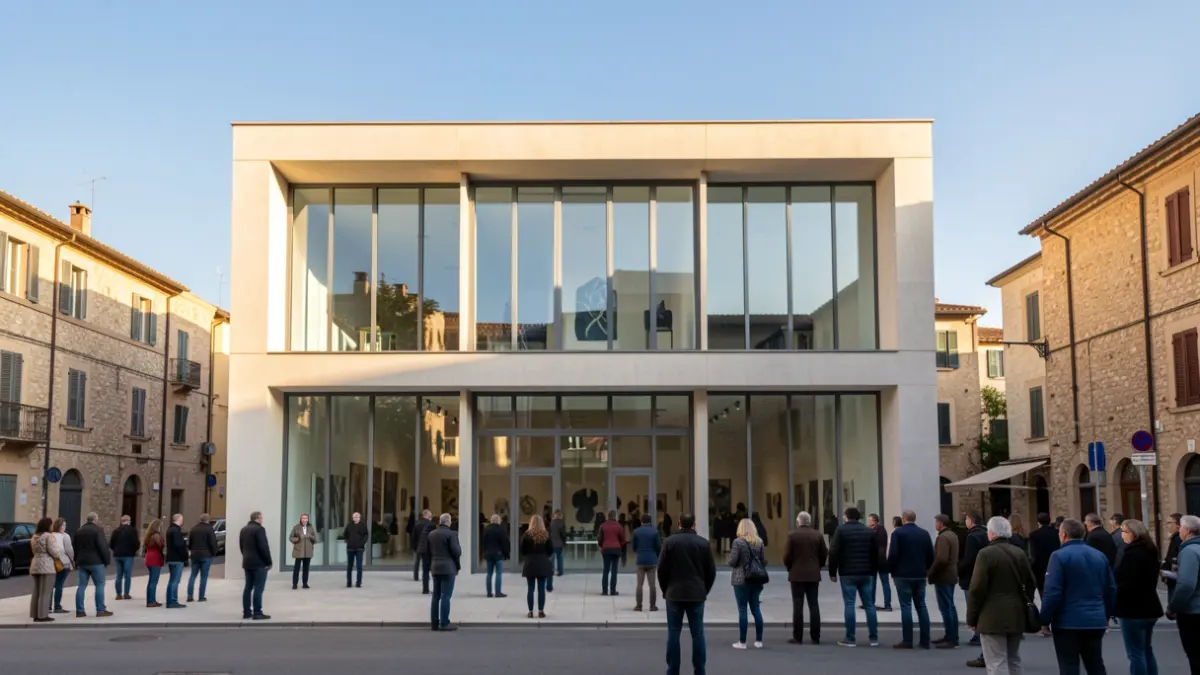 Imatge genèrica d'un centre d'art contemporani a Catalunya.