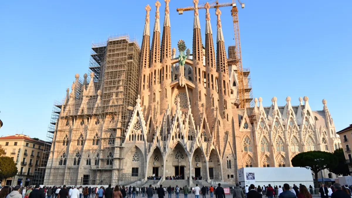 Imatge genèrica de la Sagrada Família a Barcelona.