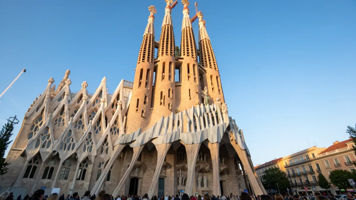 Generic image of the Sagrada Familia facade in Barcelona.