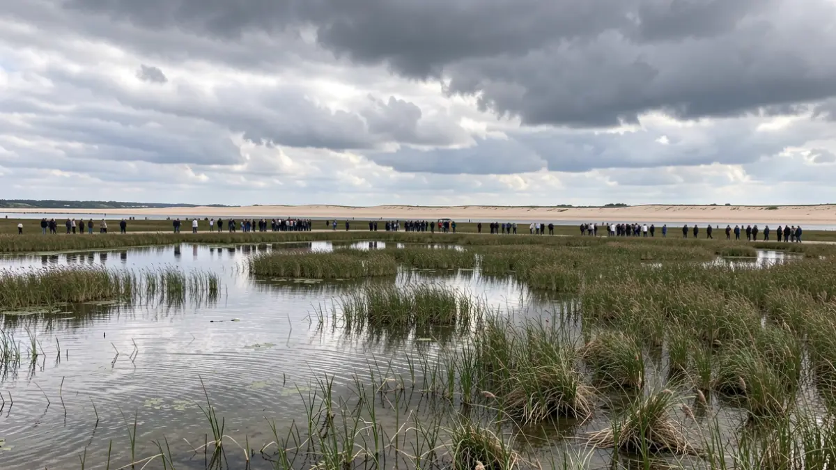 Imatge genèrica del Delta de l'Ebre, un ecosistema fràgil.