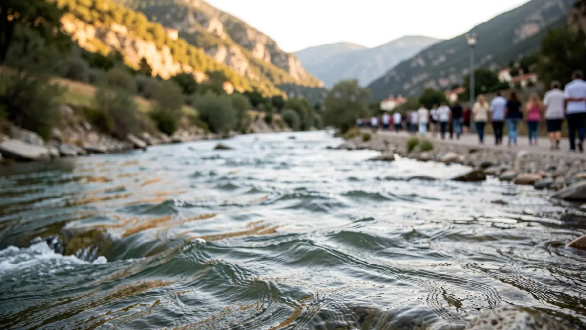 Imagen genérica de un río en Catalunya.