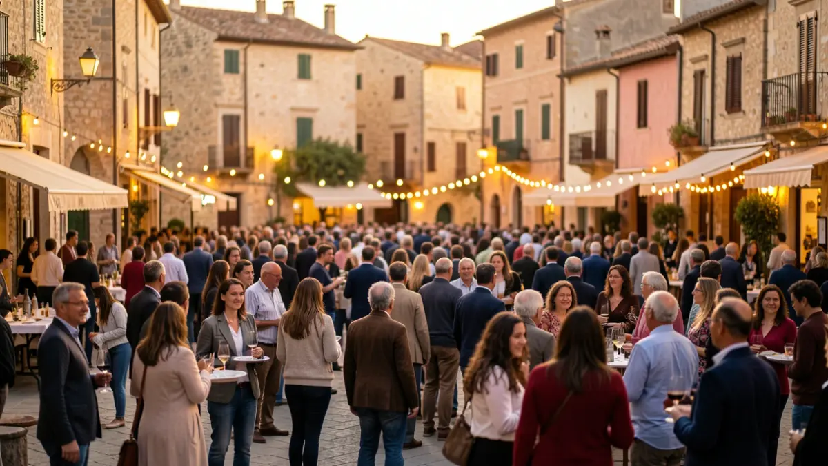 Presentació dels candidats a Capgròs a la Plaça Vella de Terrassa.