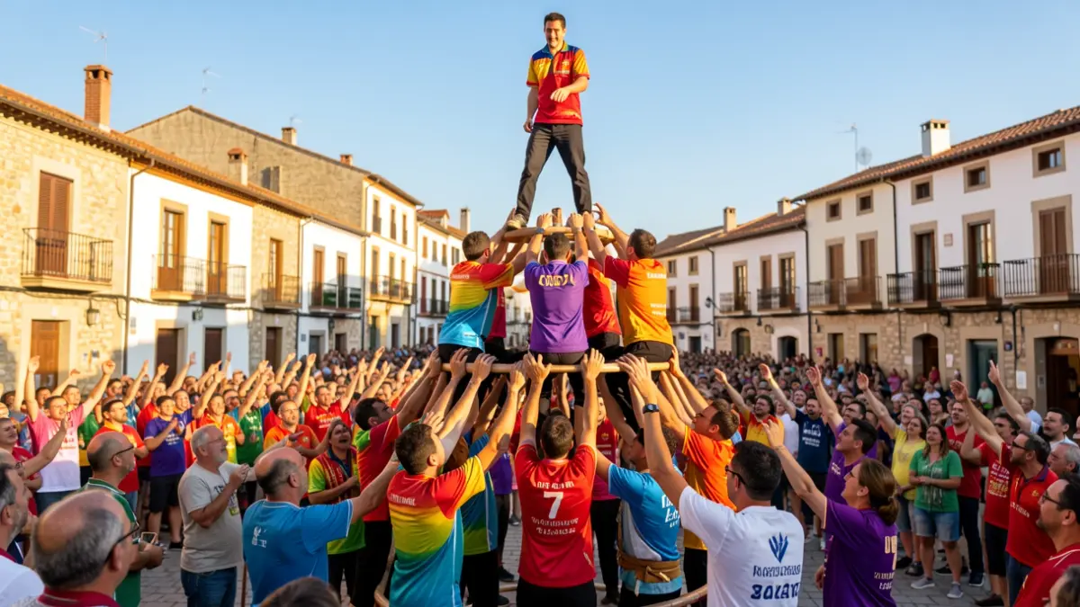 Generic image of a casteller event in Catalonia.