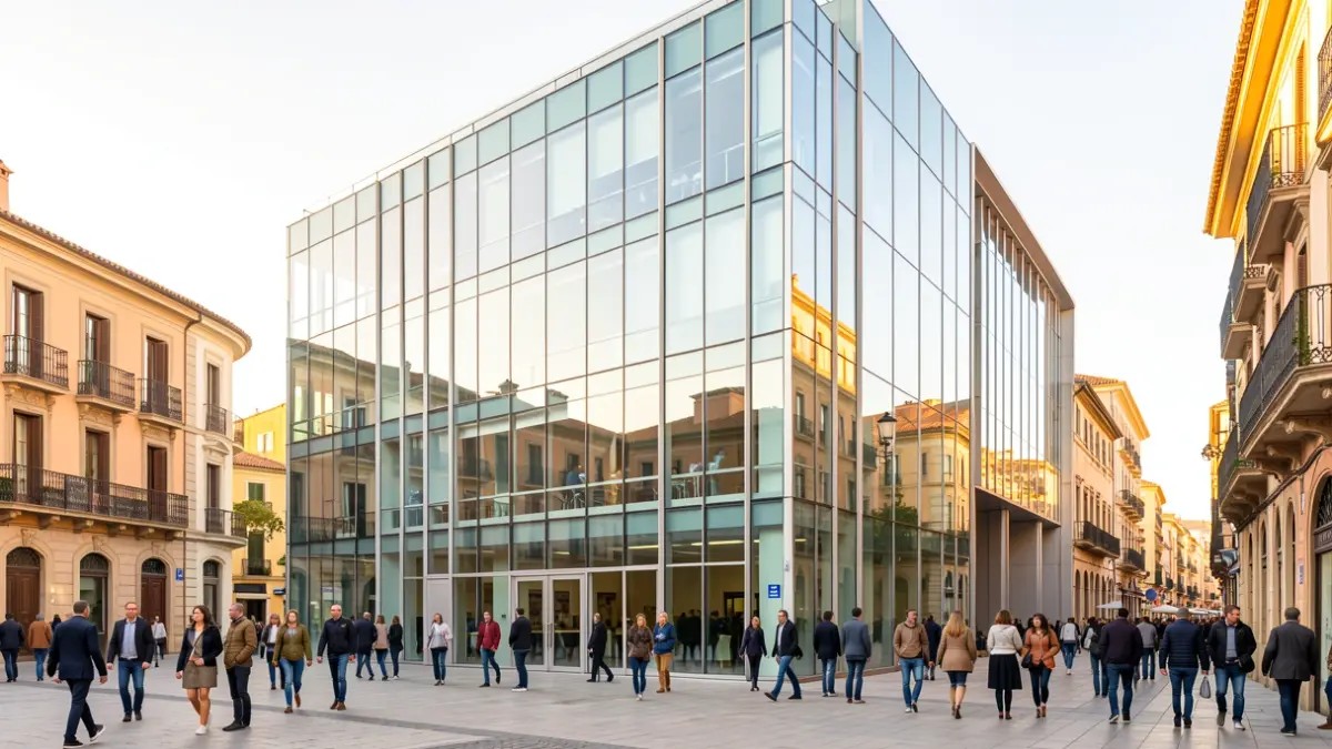 Imagen genérica de un edificio tecnológico en Barcelona.