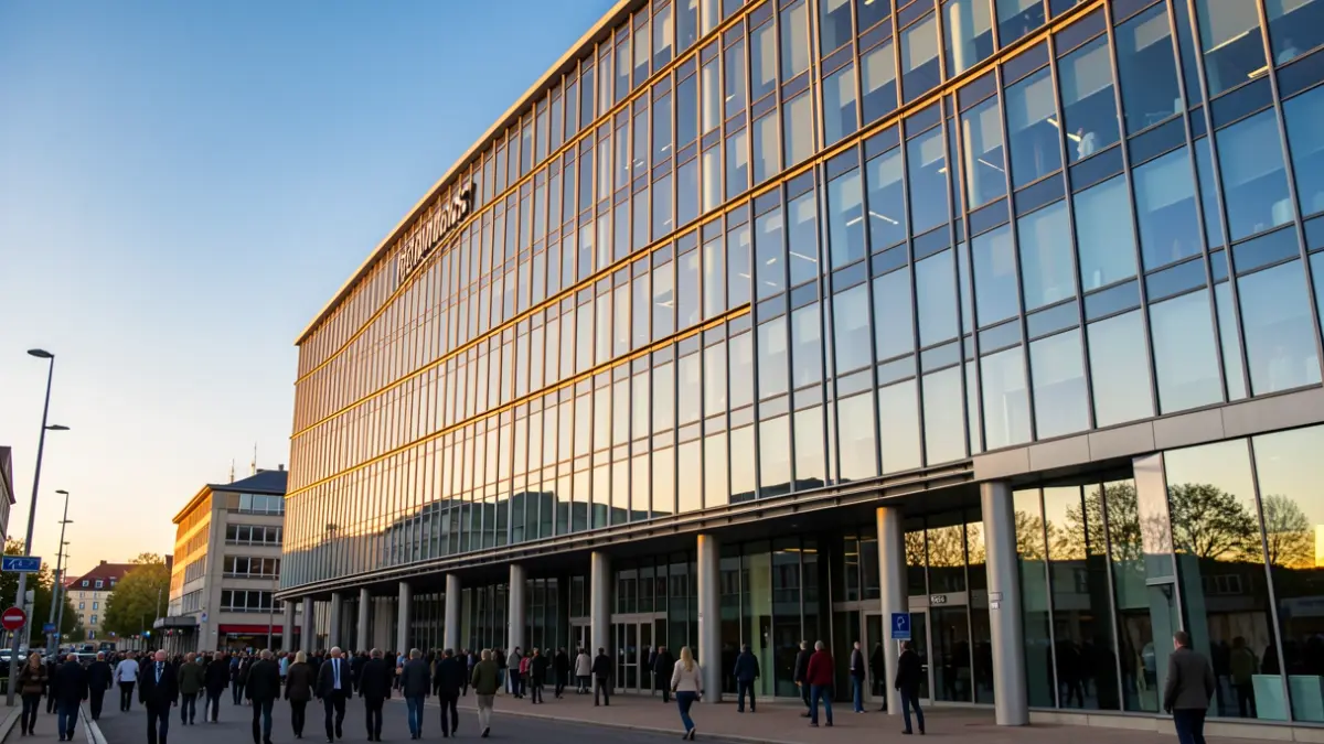 Imatge genèrica d'un edifici corporatiu modern.
