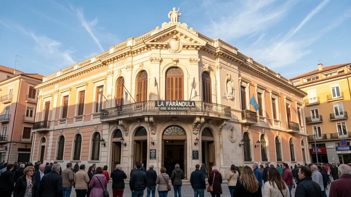 Fachada del Teatro La Faràndula de Sabadell.