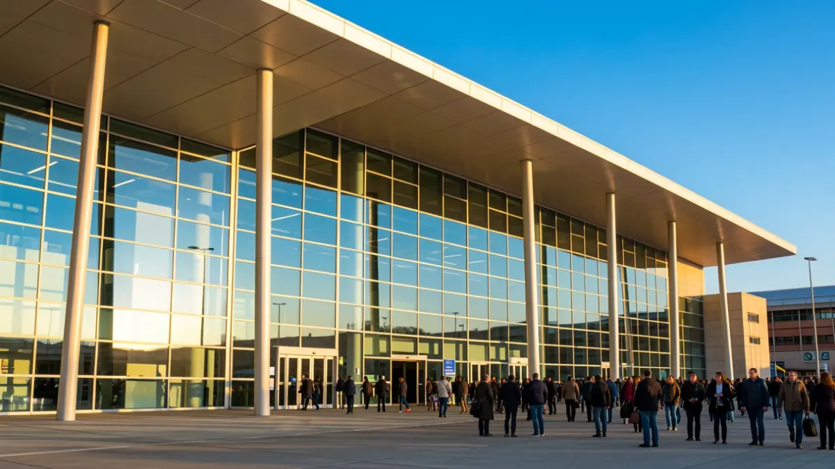 Imagen genérica de una terminal de aeropuerto en Cataluña.