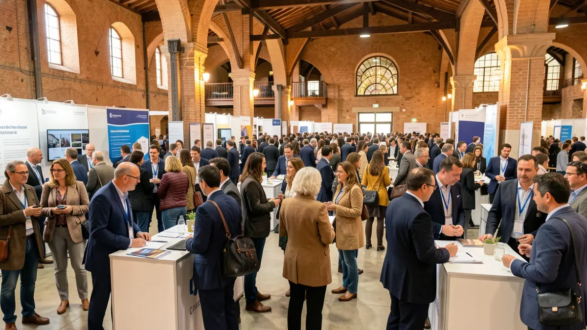 Generic image of a job fair in Catalunya.