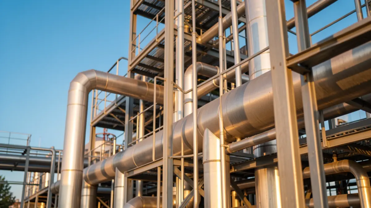 Generic image of a modern industrial facility in Catalunya.