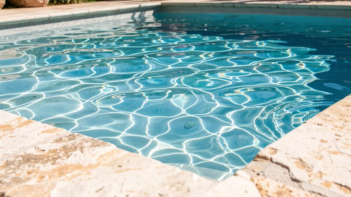 Generic image of a swimming pool in summer.