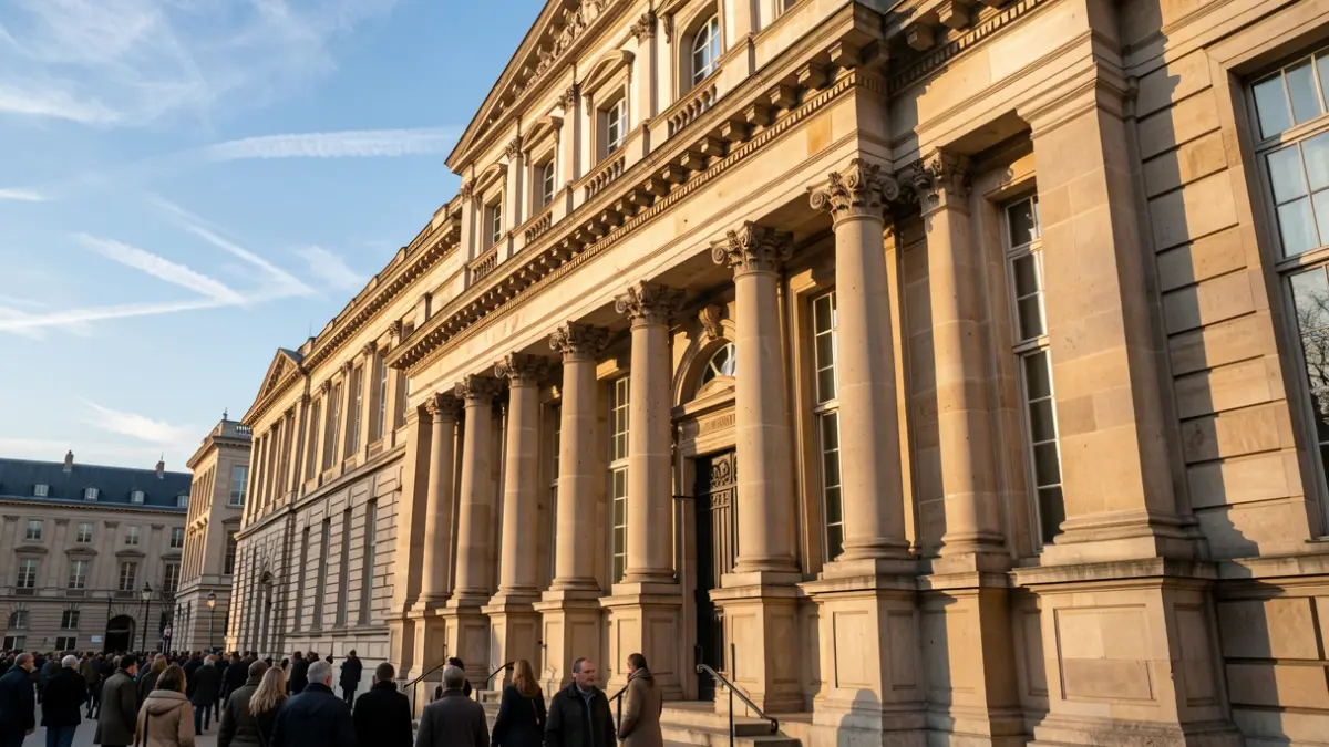 Imatge genèrica d'una facultat universitària amb arquitectura clàssica.