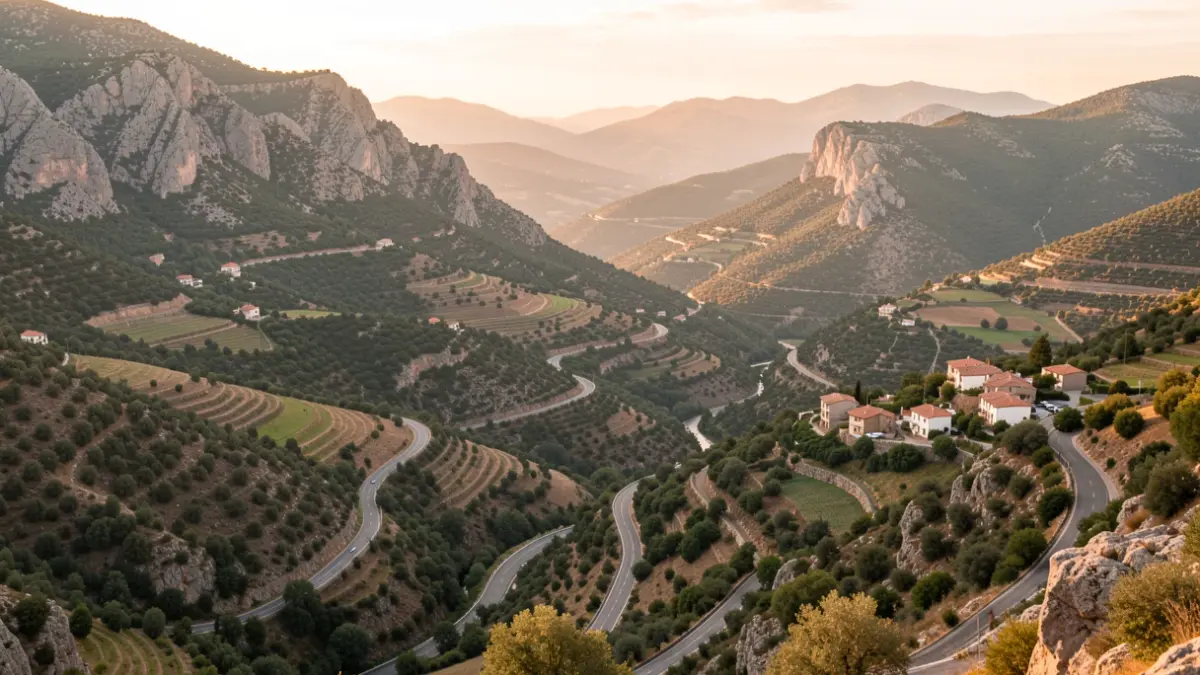 Imatge genèrica de paisatge muntanyós a Catalunya.