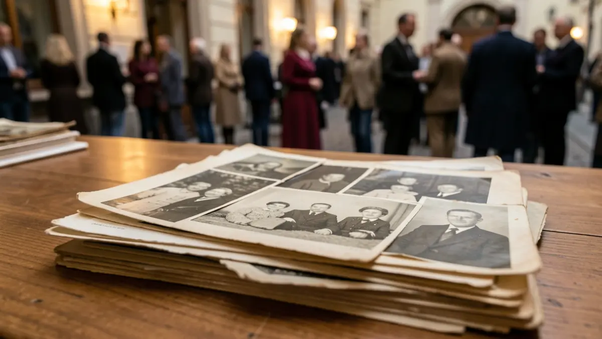 Generic image of old family photographs.