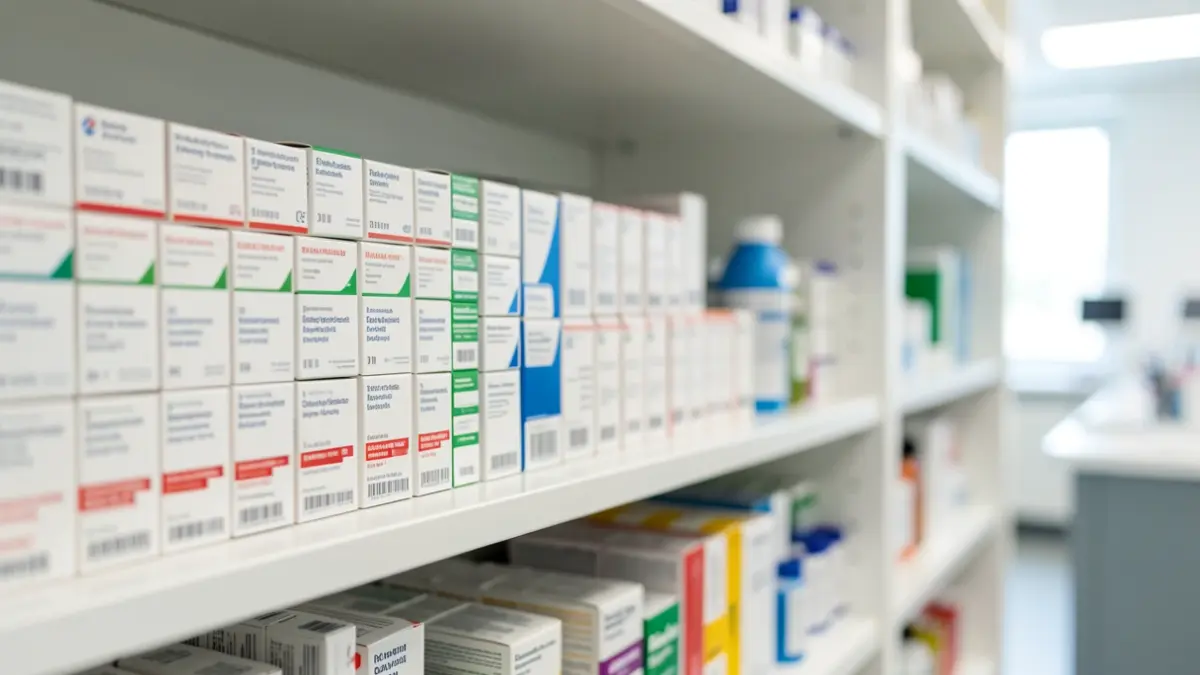 Generic image of medication management in a hospital setting.