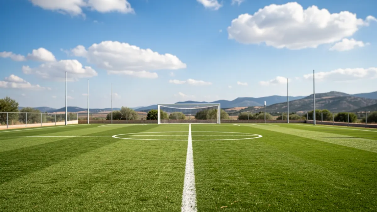 Imatge genèrica d'un camp de futbol a Catalunya.