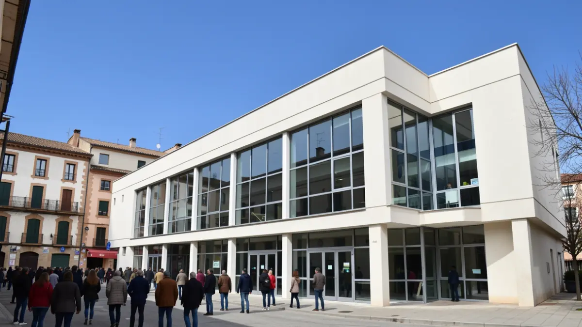 Generic image of an educational institute in Catalonia.