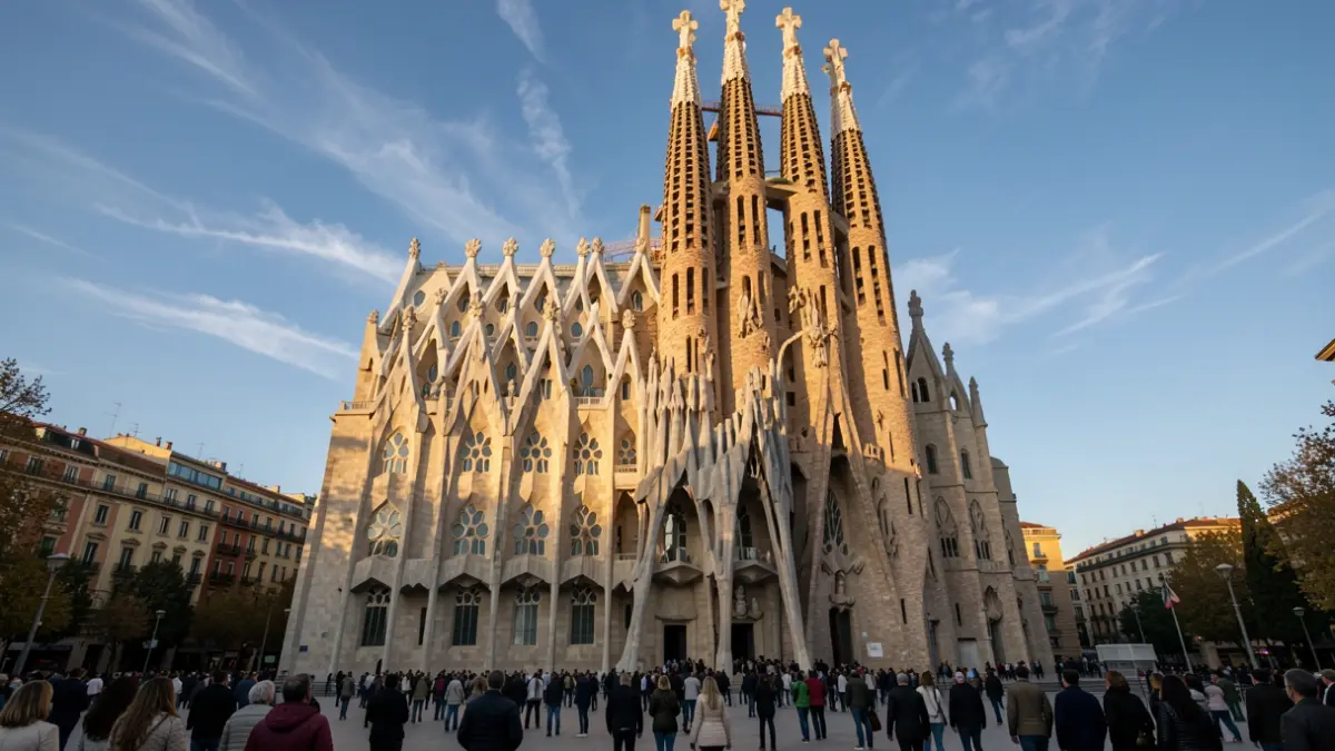 Generic image of the Sagrada Familia basilica.