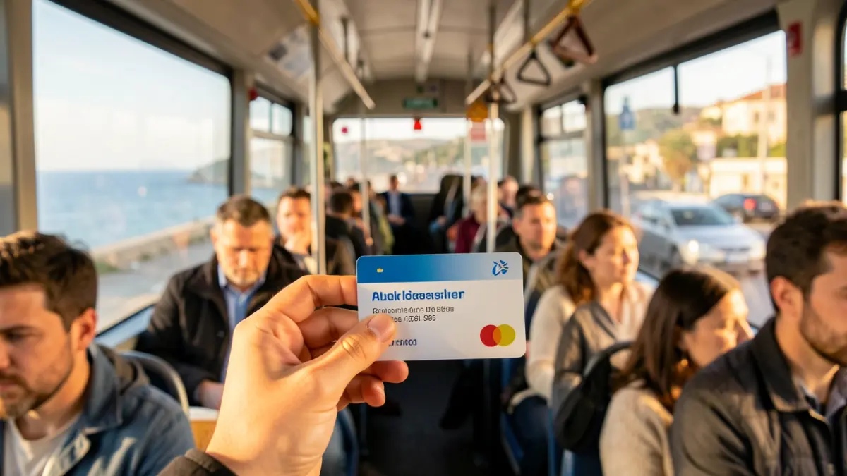 Imagen genérica de una tarjeta de transporte público en Cataluña.
