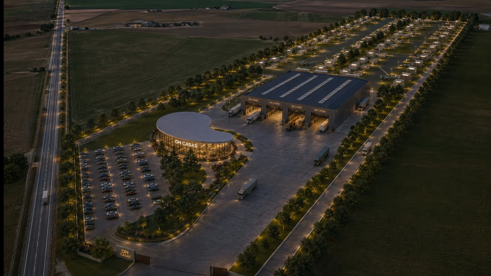 OH Casas Modulares celebra 10 anys iniciant la major fàbrica d'habitatges industrialitzats i modulars d'Espanya