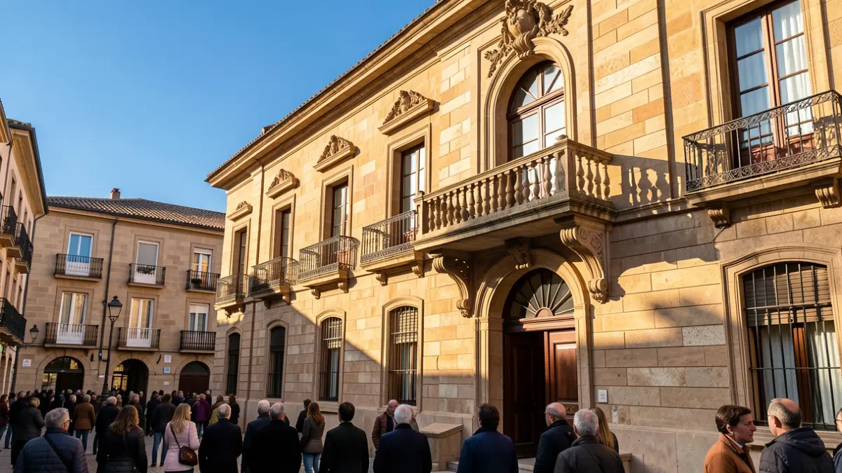 Imatge genèrica d'un edifici institucional a Catalunya.