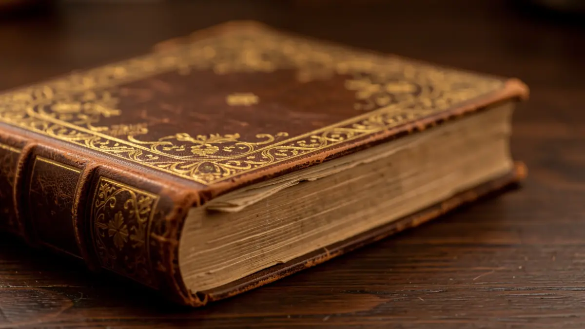 Imatge genèrica d'un llibre antic.