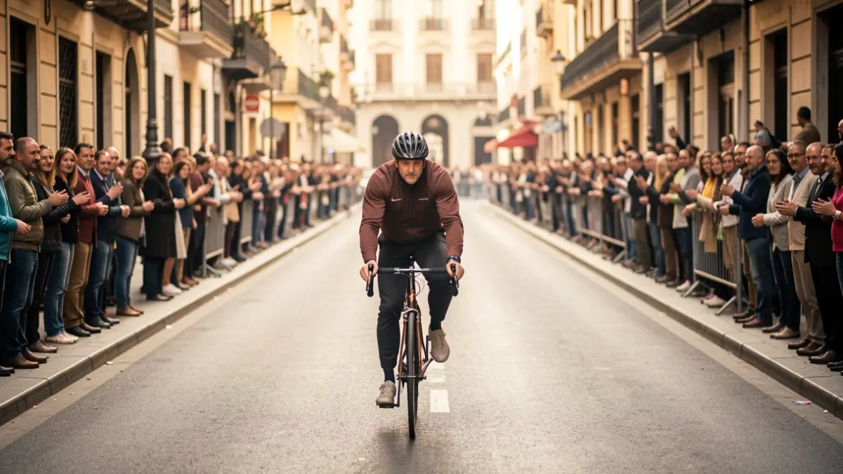 Imagen genérica de ciclismo histórico.