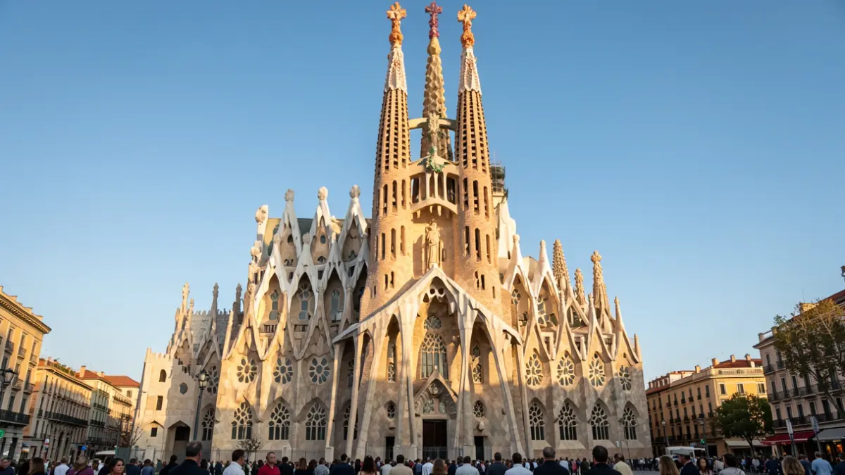 Imatge genèrica de la Sagrada Família a Barcelona.