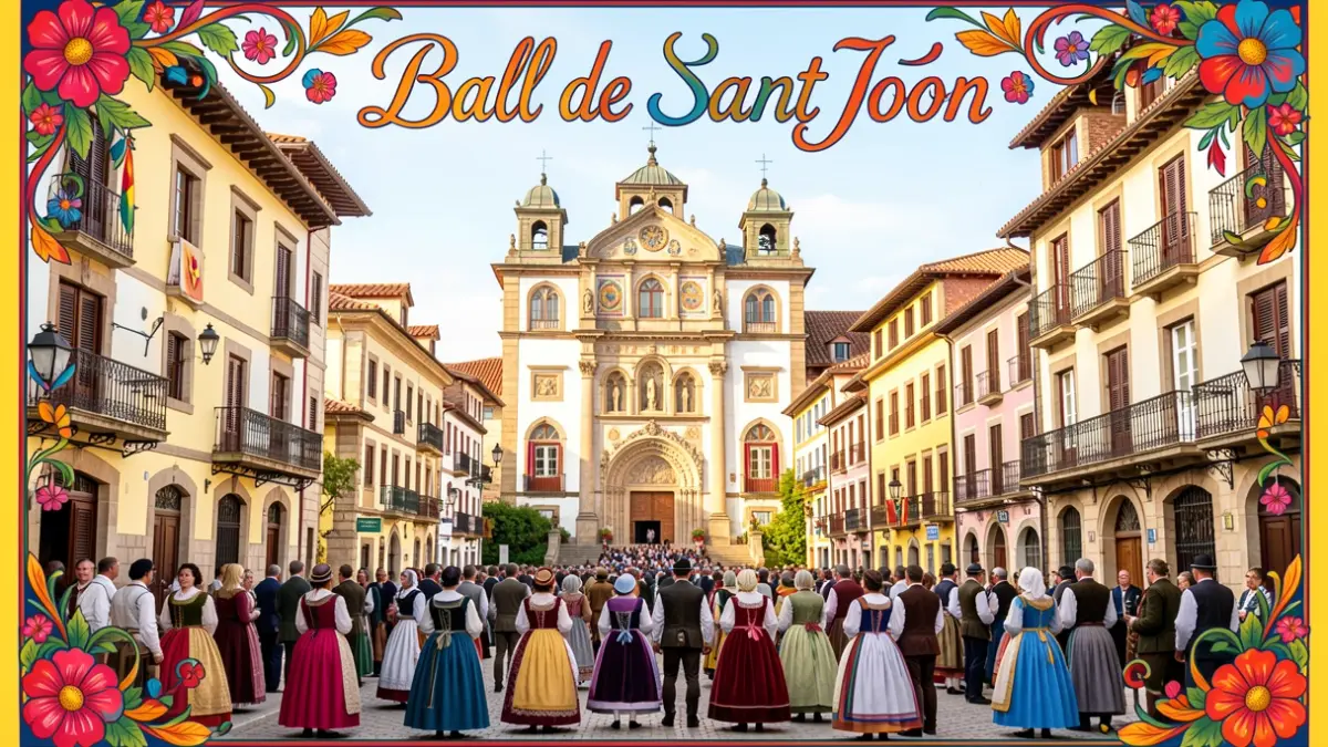 Generic poster of a Catalan popular festival.