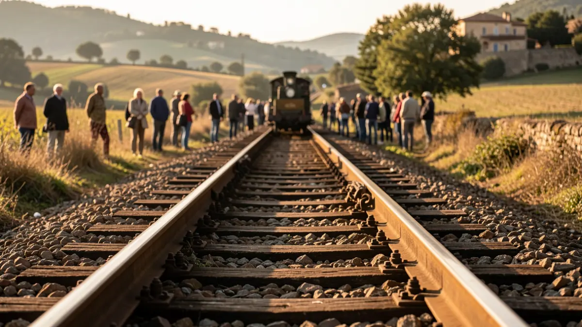 Imatge genèrica d'un antic traçat de ferrocarril