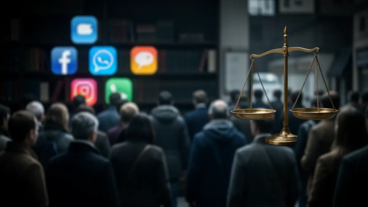 Imatge genèrica de ciberassetjament i conseqüències legals.