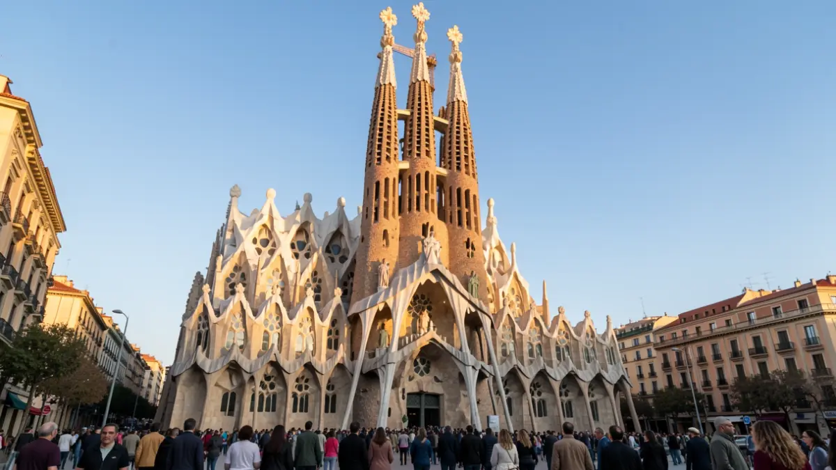 Generic image of the Sagrada Familia in Barcelona.