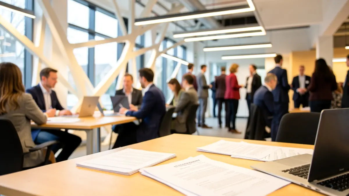 Imatge genèrica d'un espai de coworking o viver d'empreses.