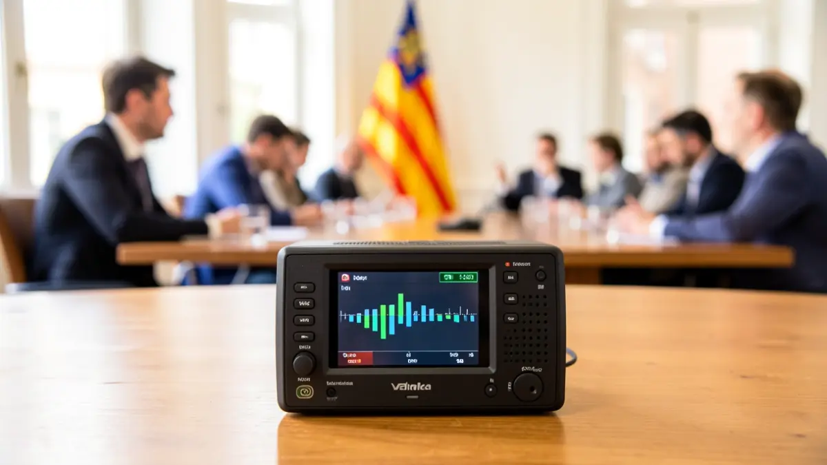 Generic image of a radio communication terminal.
