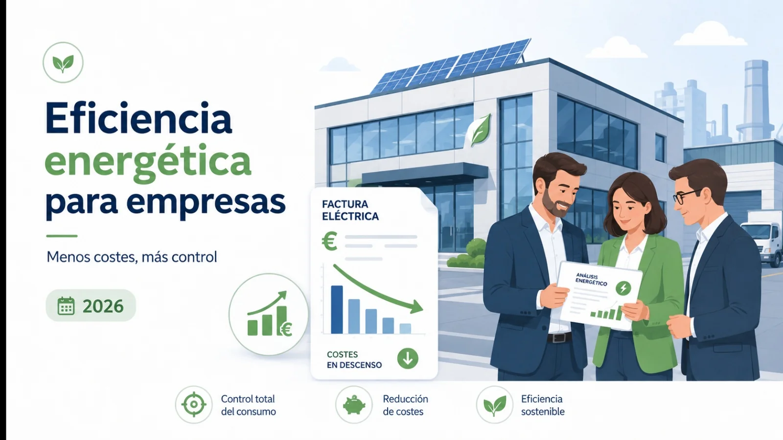 Reduir la factura energètica de la teva empresa en 2026