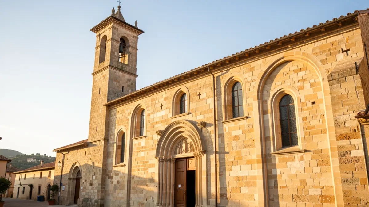 Fachada de l'església de Sant Francesc de Montblanc després de la rehabilitació.