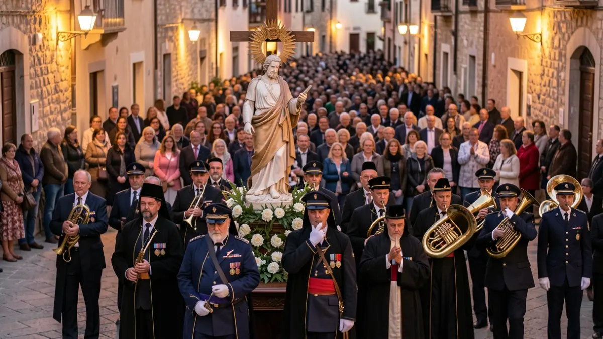 Generic image of a religious procession in Reus.