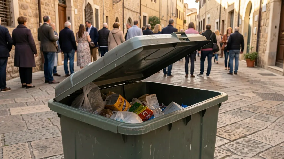 Imatge genèrica d'un contenidor de recollida selectiva.