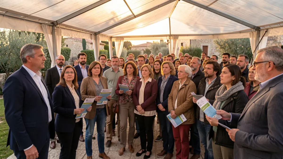Imagen genérica de una reunión vecinal.