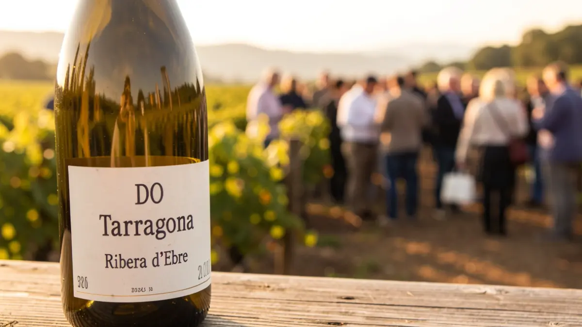 Imatge genèrica de vins de la DO Tarragona.