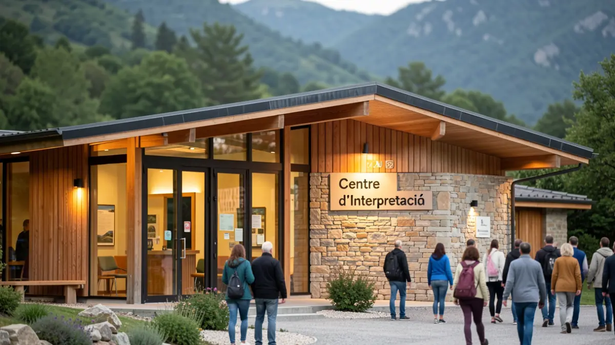 Imatge genèrica d'un centre d'interpretació de la natura.