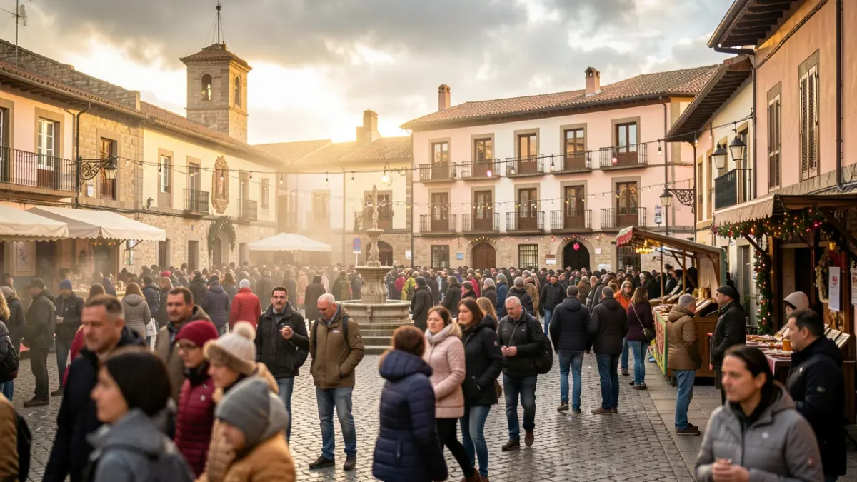 Generic image of patron saint festivities in Tàrrega with citizen participation.