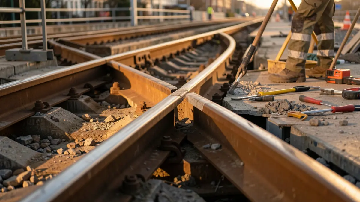 Imagen genérica de obras de mantenimiento en la red de metro.