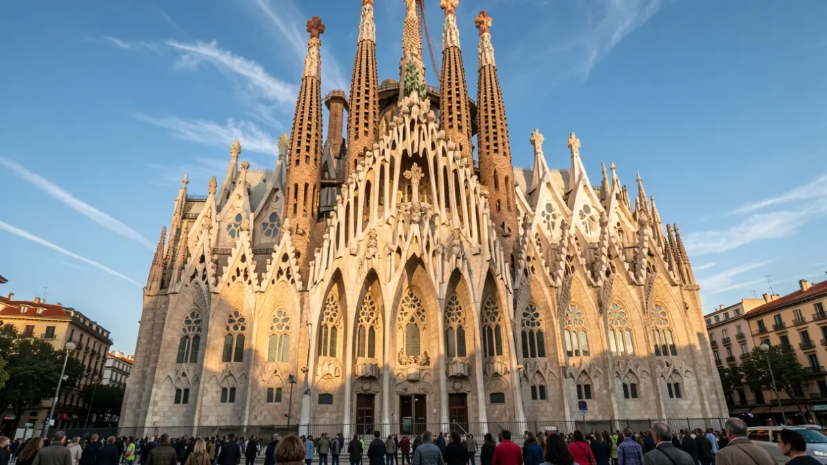 Imagen genérica de la Sagrada Familia de Barcelona.