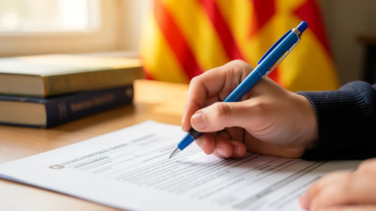 Generic image of a university entrance exam.