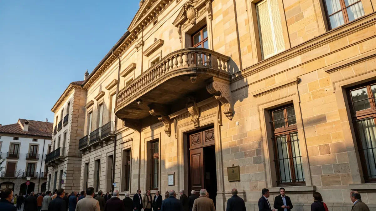 Imagen genérica de la fachada de un ayuntamiento de Catalunya.