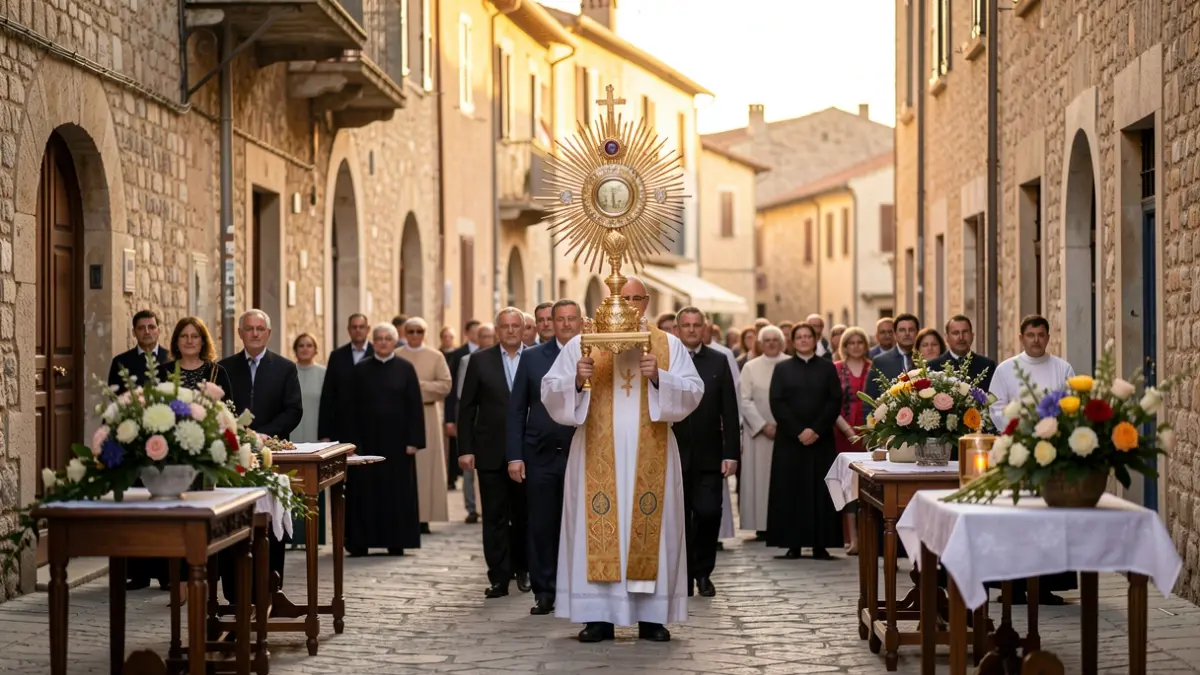 Imagen genérica de una procesión religiosa en el Alt Camp.