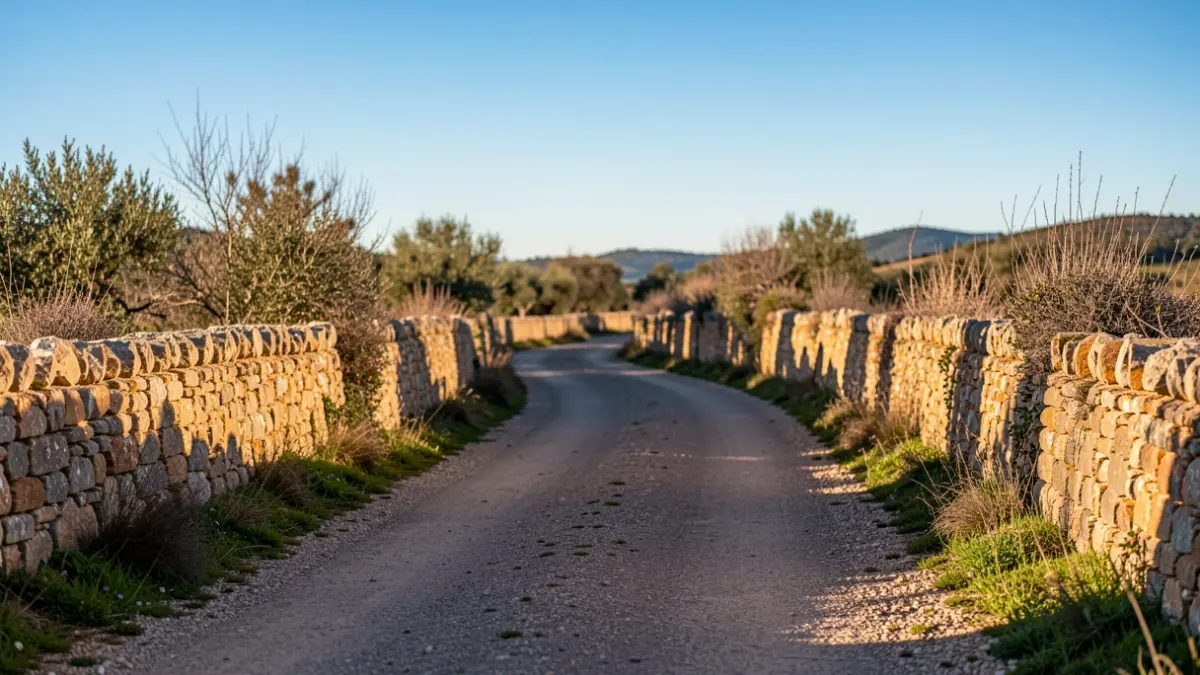Imatge genèrica d'un camí municipal rural a Catalunya.